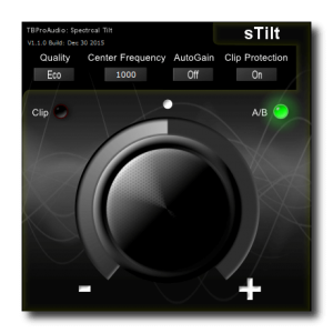 TBProAudio滤波器 – TBProAudio sTilt v1.4.8 for Win/Mac