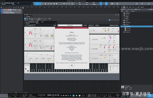 音频合成器 – Krotos Audio Concept v1.0.2特别版 for Mac