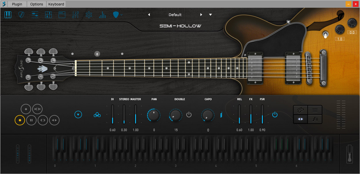 Ample Sound Ample Guitar Semi Hollow v3.1.0 WiNOSX
