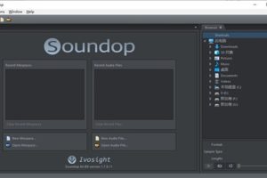综合音频编辑器 – Soundop Audio Editor 1.8.6.1 WIN