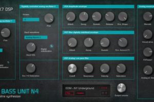 模拟低音单元 N4 合成器 – Eplex7 DSP Analog Bass Unit N4 1.0.0 WiN