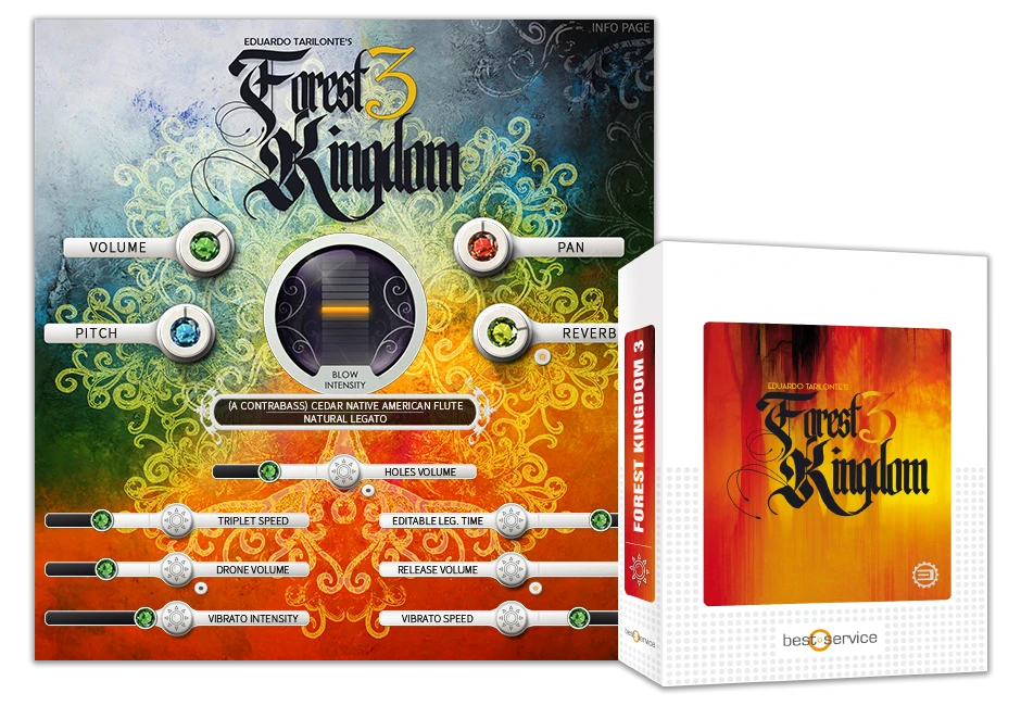 Forest Kingdom 3 Box and Screen