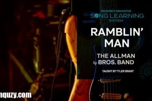 吉他编曲教程 – Truefire Tyler Grant’s Song Lesson: Ramblin’ Man Tutorial