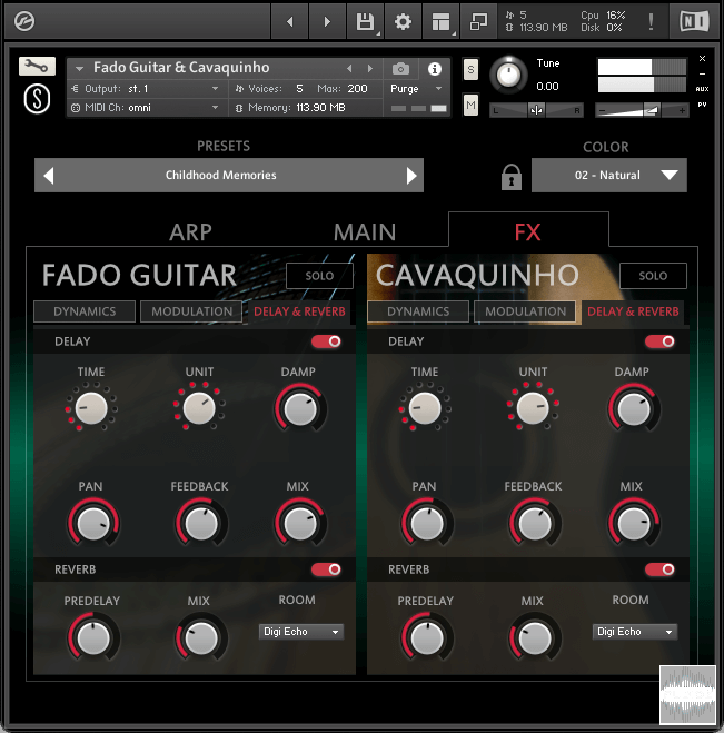 Sonuscore Origins vol. 8: Fado Guitar &amp;amp; Cavaquinho KONTAKT - 笛子音源网