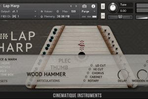东欧竖琴 – Cinematique Instruments Lap Harp KONTAKT