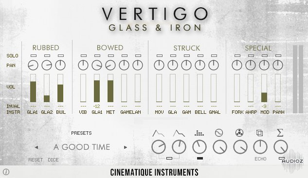 Cinematique Instruments Vertigo Glass & Iron KONTAKT -  Audioba-音频吧编曲混音资源网-Audioba-音频吧编曲混音资源网