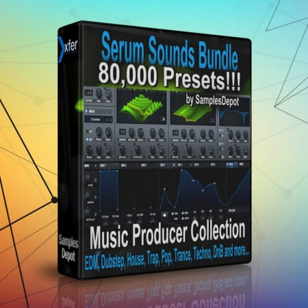 Samples Depot 80 000 xFer Serum Presets Bundle free download - AudioLove