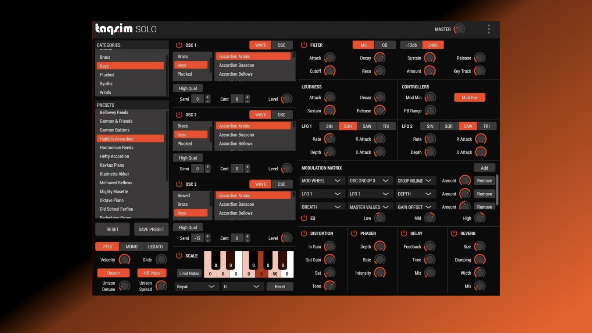 TAQSIM Solo, A New Synthesizer Plugin For Modern World Music