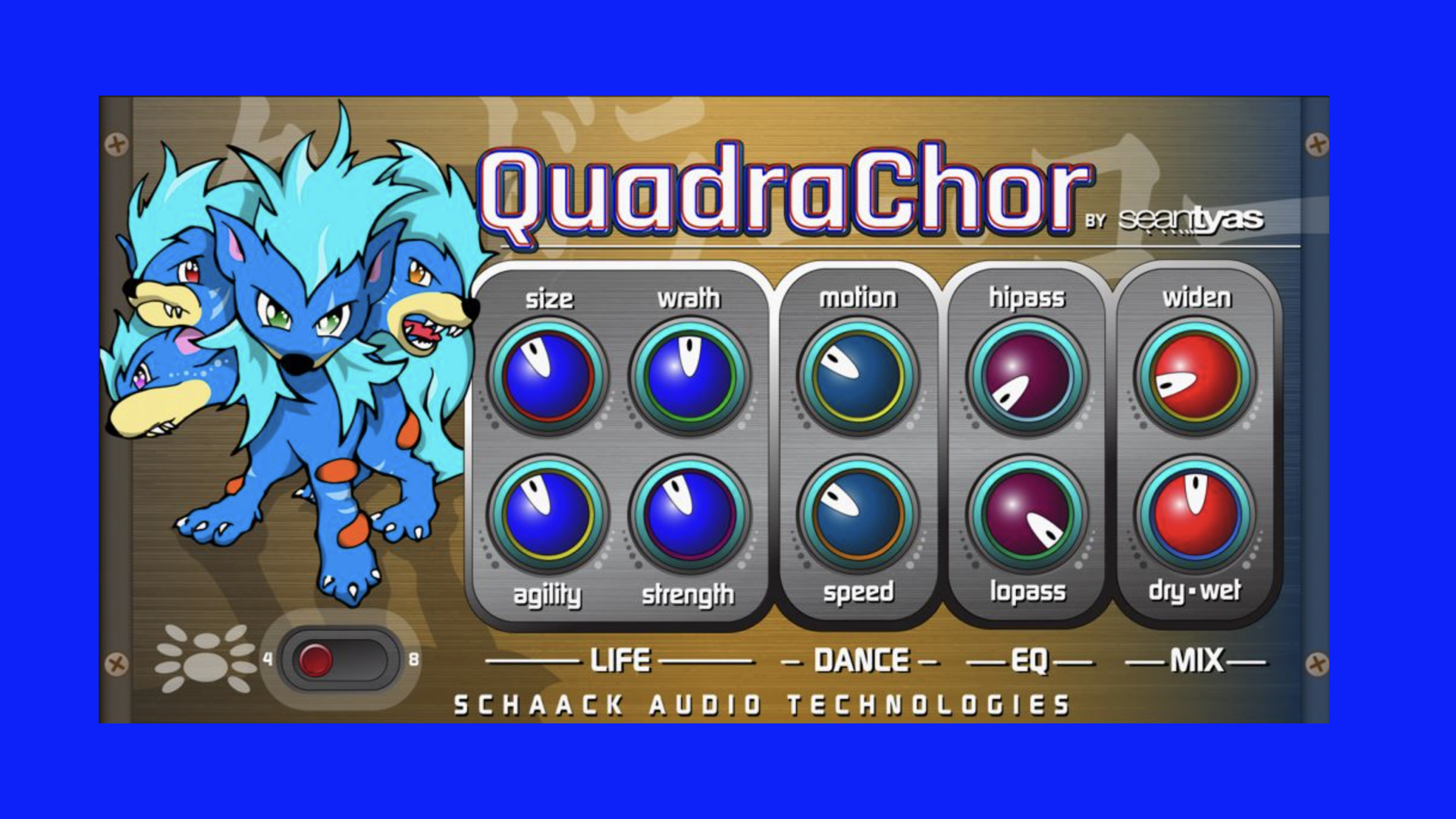 Schaack Audio Technologies QuadraChor, a Supernova inspired chorus plugin