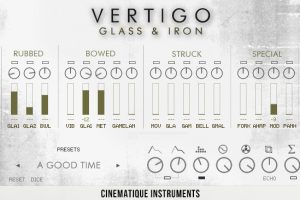 Cinematique Instruments Vertigo Glass & Iron for HALion