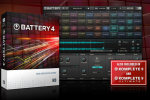 电池鼓 – Native Instruments Battery v4.3.0 CE-V.R WIN