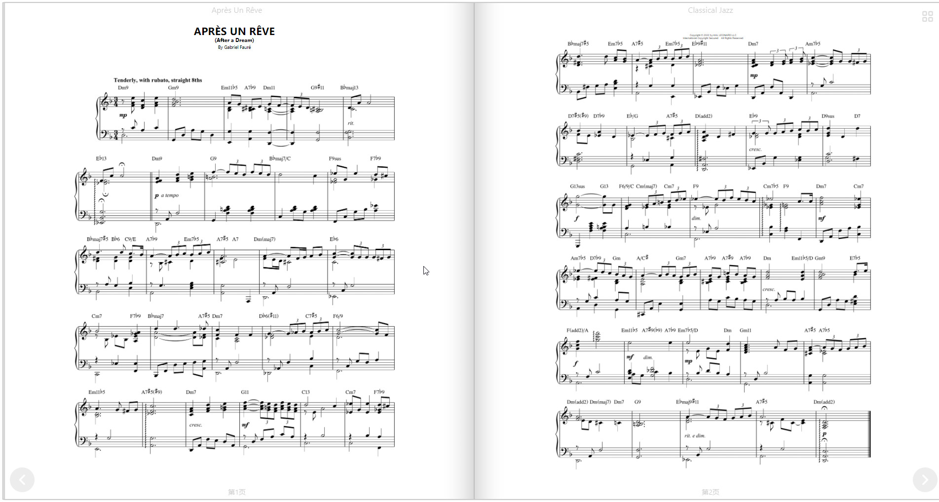 [爵士钢琴SOLO] Classical Jazz: Jazz Piano Solos Series Vol. 63 [EPUB]（36MB）插图1