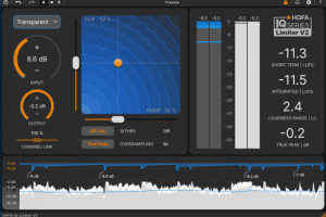峰值母带限制器 – HOFA IQ-Limiter 2.0.0 WIN