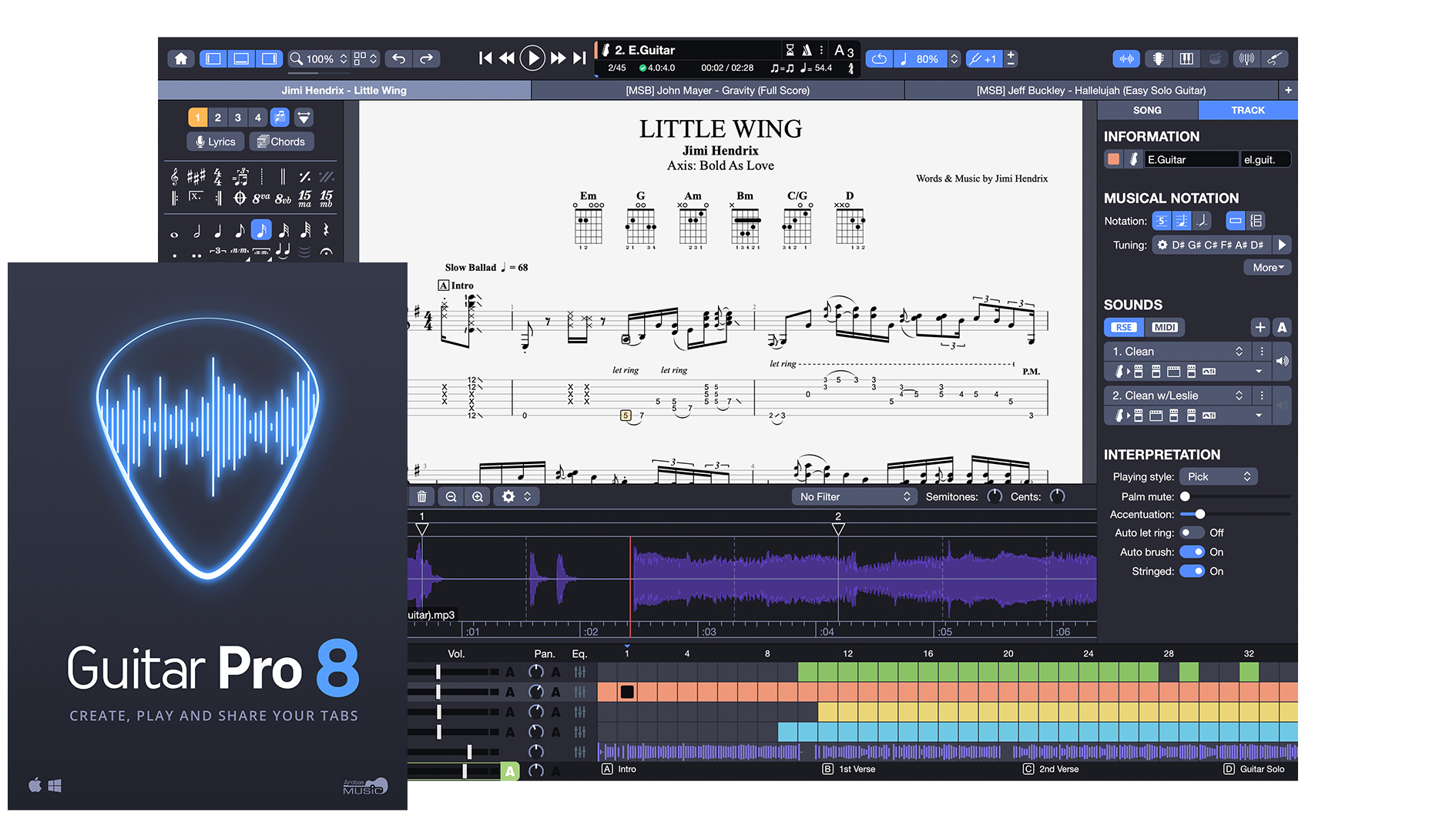 私密：Guitar Pro 8.1.1-17 [WiN]（1.07GB）插图