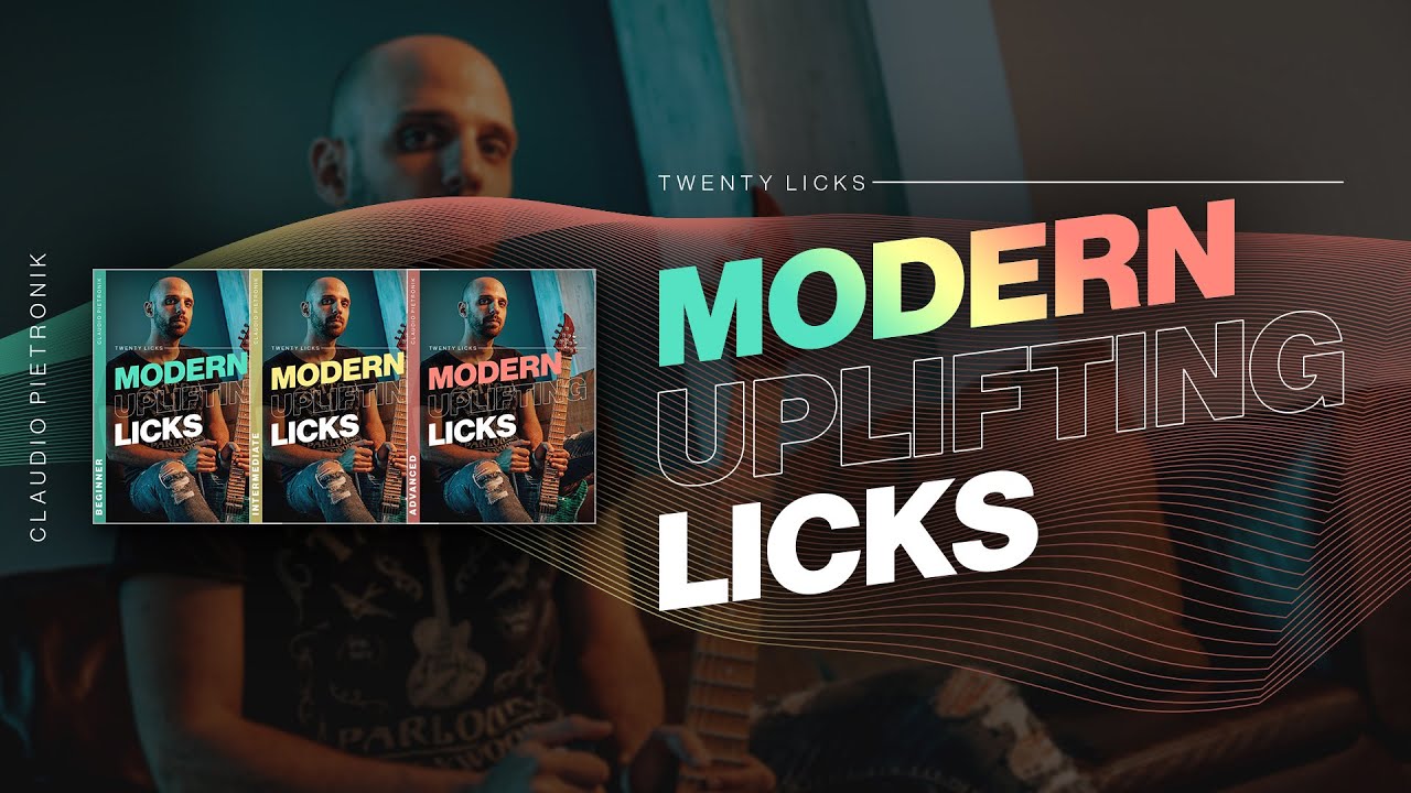 [JTC大师课：令人振奋的60条现代乐句] JTC Claudio Pietronik 20 Modern Uplifting Licks : Box Set（1.3GB）插图