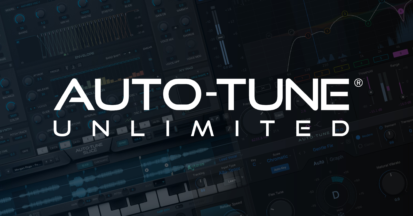 [专业声音制作套件] Antares Auto-Tune Unlimited 2023.12 [WiN]（985.17MB）插图