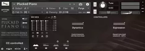 Spitfire Audio Plucked Piano v1.2 [KONTAKT]（1.8GB）插图1